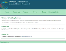 Tablet Screenshot of catallaxyservices.com